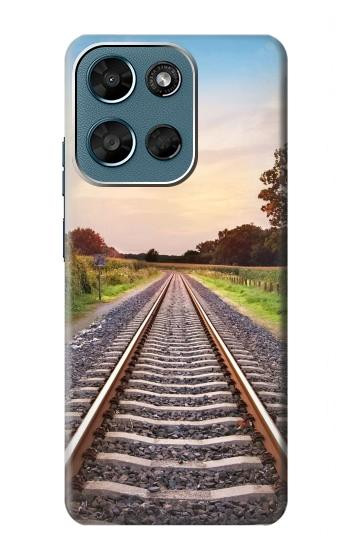 S3866 Railway Straight Train Track Case For Motorola Moto G (2026), G Play (2026)