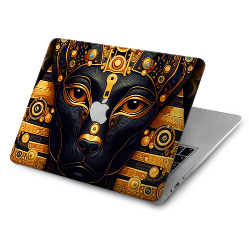 S3992 Gold Black Anubis Hard Case For MacBook Pro Retina 13″ - A1425, A1502