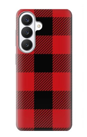 S2931 Red Buffalo Check Pattern Case For Samsung Galaxy S26