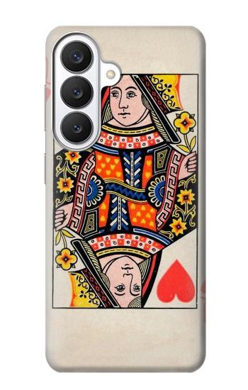 S3429 Queen Hearts Card Case For Samsung Galaxy S26