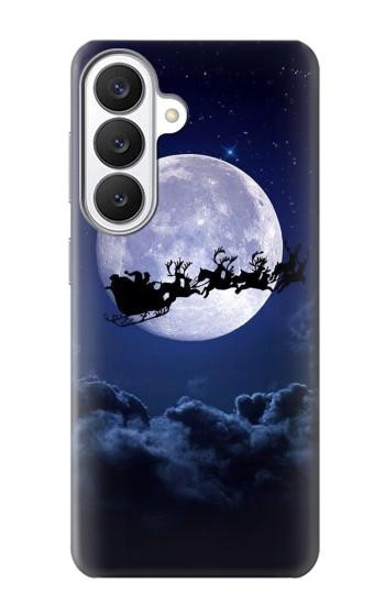 S3508 Xmas Santa Moon Case For Samsung Galaxy S26
