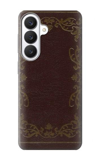 S3553 Vintage Book Cover Case For Samsung Galaxy S26
