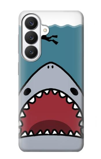 S3825 Cartoon Shark Sea Diving Case For Samsung Galaxy S26