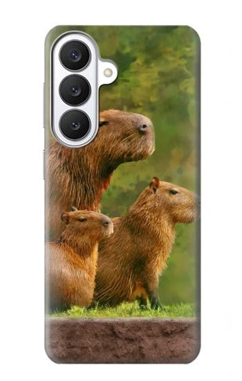 S3917 Capybara Family Giant Guinea Pig Case For Samsung Galaxy S26
