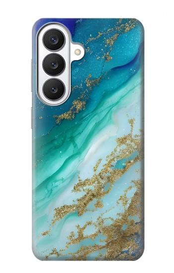 S3920 Abstract Ocean Blue Color Mixed Emerald Case For Samsung Galaxy S26