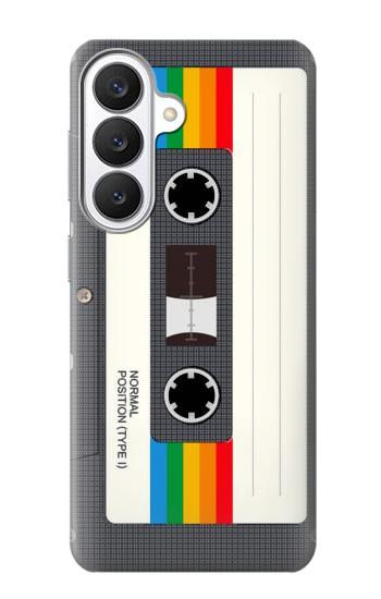 S4023 Vintage Rainbow Compact Cassette Case For Samsung Galaxy S26