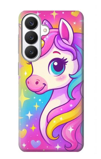 S4057 Cute Unicorn Cartoon Case For Samsung Galaxy S26