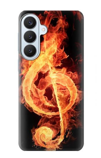 S0493 Music Note Burn Case For Samsung Galaxy S26 Plus