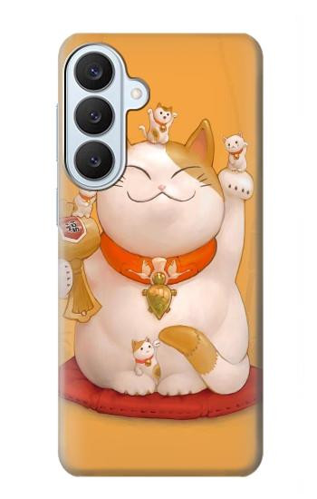 S1217 Maneki Neko Lucky Cat Case For Samsung Galaxy S26 Plus