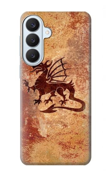 S2485 Dragon Metal Texture Graphic Printed Case For Samsung Galaxy S26 Plus