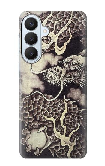 S2719 Japan Painting Dragon Case For Samsung Galaxy S26 Plus