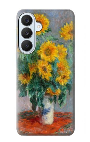 S2937 Claude Monet Bouquet of Sunflowers Case For Samsung Galaxy S26 Plus