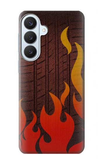 S2988 Rally Car Tire Fire Case For Samsung Galaxy S26 Plus