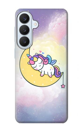 S3485 Cute Unicorn Sleep Case For Samsung Galaxy S26 Plus