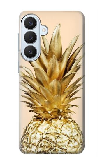S3490 Gold Pineapple Case For Samsung Galaxy S26 Plus