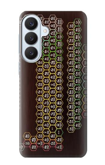 S3544 Neon Honeycomb Periodic Table Case For Samsung Galaxy S26 Plus