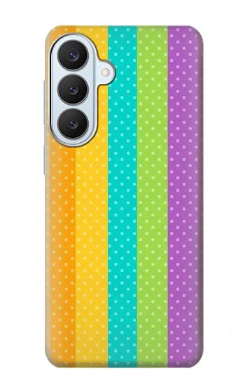 S3678 Colorful Rainbow Vertical Case For Samsung Galaxy S26 Plus