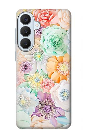 S3705 Pastel Floral Flower Case For Samsung Galaxy S26 Plus