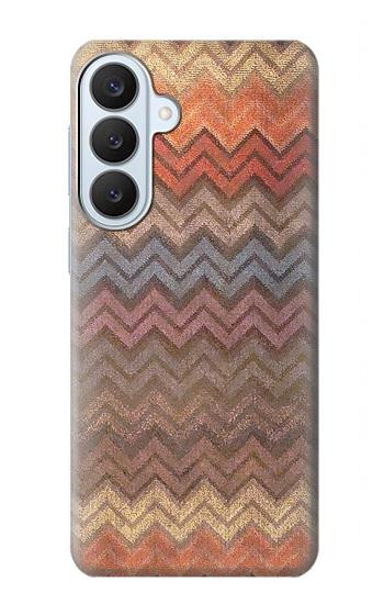 S3752 Zigzag Fabric Pattern Graphic Printed Case For Samsung Galaxy S26 Plus