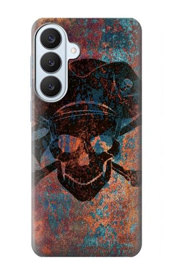 S3895 Pirate Skull Metal Case For Samsung Galaxy S26 Plus
