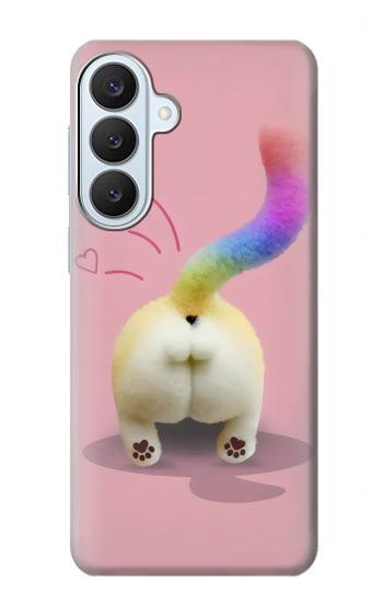 S3923 Cat Bottom Rainbow Tail Case For Samsung Galaxy S26 Plus