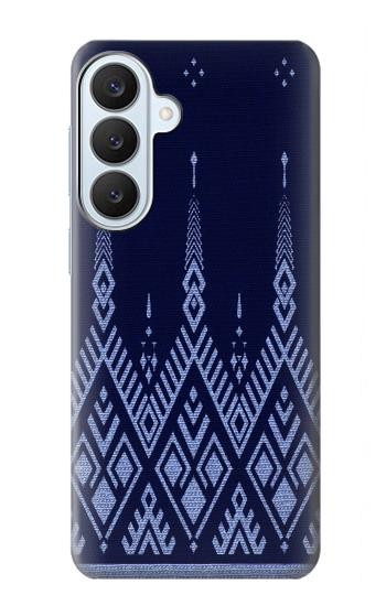 S3950 Textile Thai Blue Pattern Case For Samsung Galaxy S26 Plus