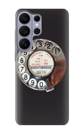 S0059 Retro Rotary Phone Dial On Case For Samsung Galaxy S26 Ultra