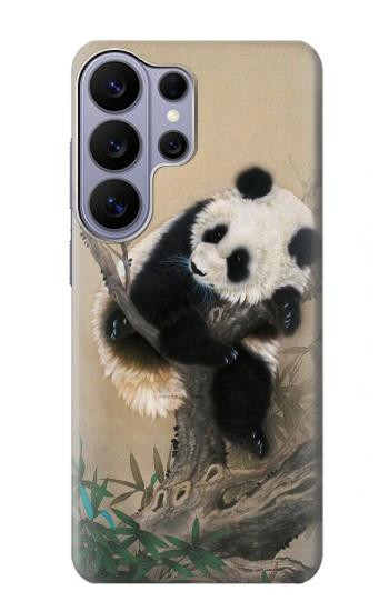 S2210 Panda Fluffy Art Painting Case For Samsung Galaxy S26 Ultra