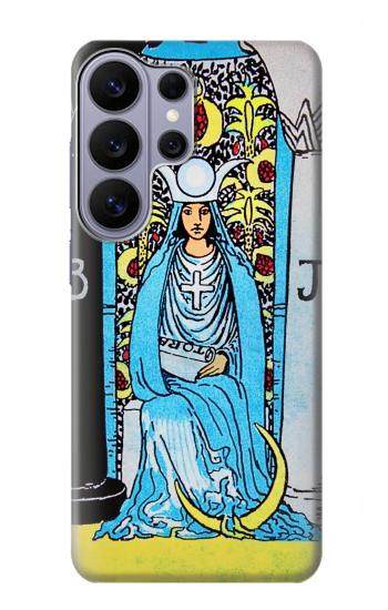 S2837 The High Priestess Vintage Tarot Card Case For Samsung Galaxy S26 Ultra