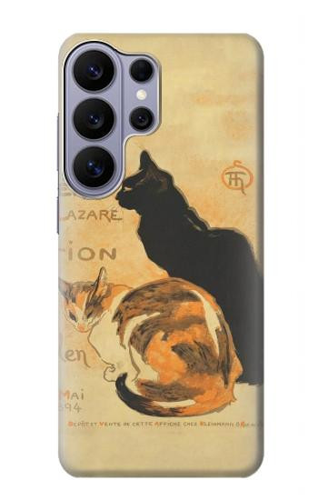 S3229 Vintage Cat Poster Case For Samsung Galaxy S26 Ultra