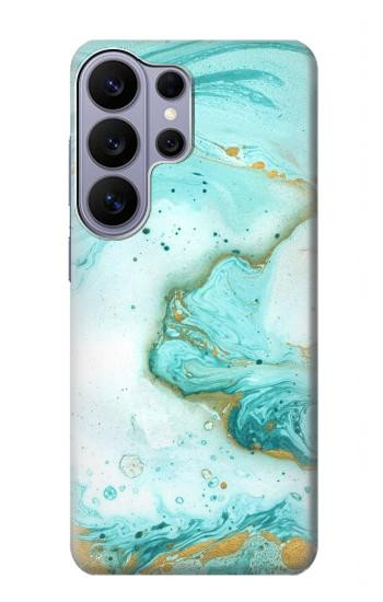 S3399 Green Marble Graphic Print Case For Samsung Galaxy S26 Ultra