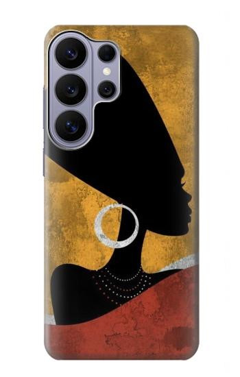 S3453 African Queen Nefertiti Silhouette Case For Samsung Galaxy S26 Ultra