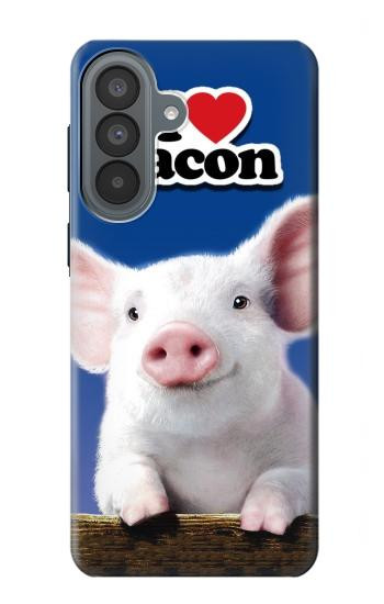 S0608 I Love Bacon Cute Baby Pig Case For Samsung Galaxy A37
