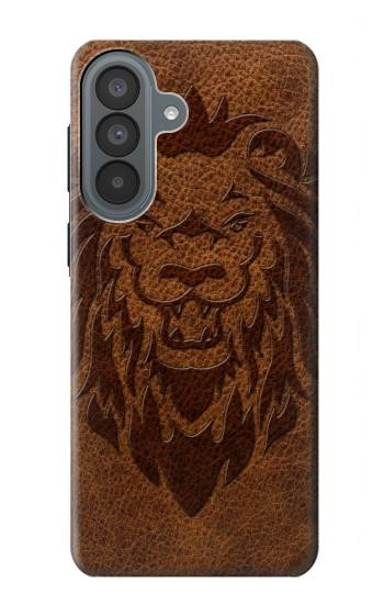 S2529 Leo Zodiac Tattoo Brown Graphic Print Case For Samsung Galaxy A37