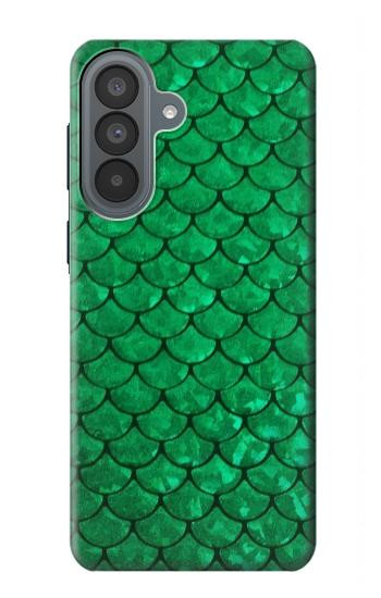 S2704 Green Fish Scale Pattern Graphic Case For Samsung Galaxy A37