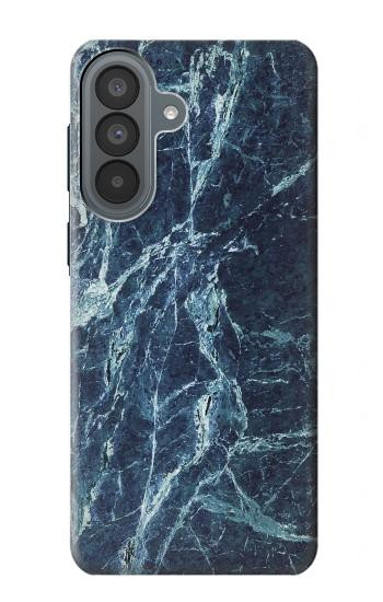 S2799 Light Blue Marble Stone Graphic Printed Case For Samsung Galaxy A37
