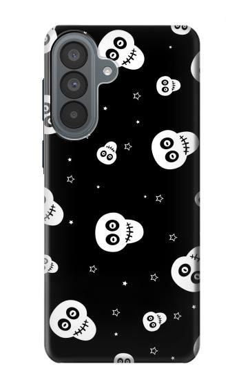 S3261 Smile Skull Halloween Pattern Case For Samsung Galaxy A37