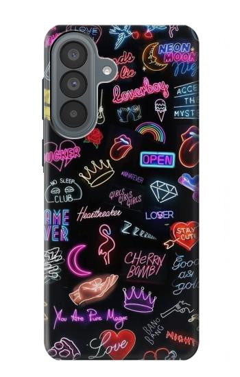 S3433 Vintage Neon Graphic Case For Samsung Galaxy A37