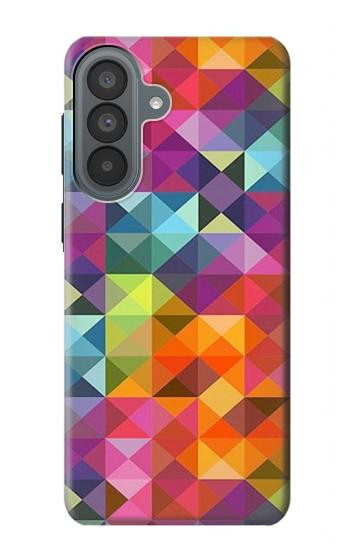 S3477 Abstract Diamond Pattern Case For Samsung Galaxy A37