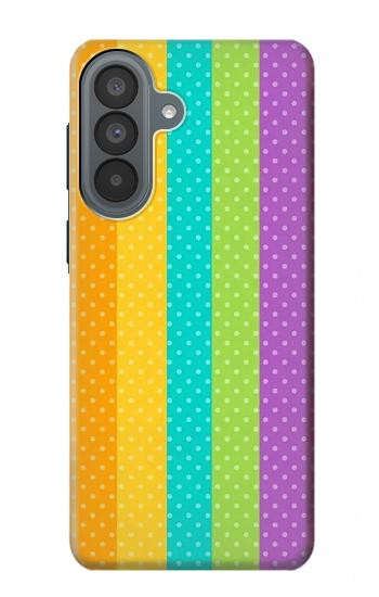S3678 Colorful Rainbow Vertical Case For Samsung Galaxy A37