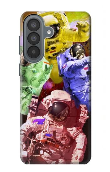 S3914 Colorful Nebula Astronaut Suit Galaxy Case For Samsung Galaxy A37