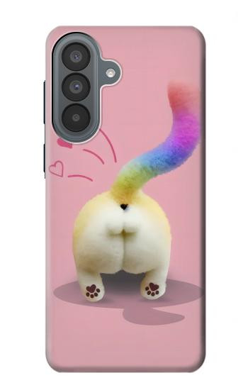 S3923 Cat Bottom Rainbow Tail Case For Samsung Galaxy A37
