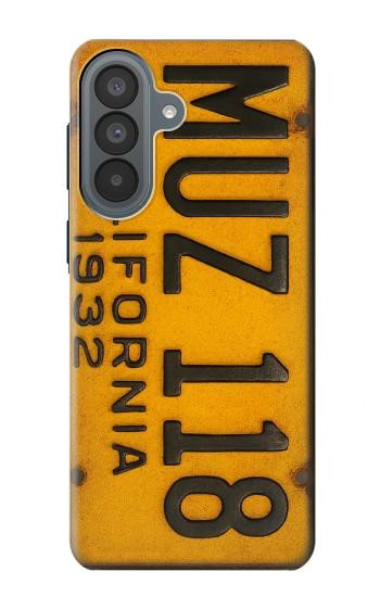 S4060 Vintage California Car License Plate Case For Samsung Galaxy A37