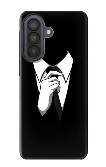 S1591 Anonymous Man in Black Suit Case For Samsung Galaxy A57