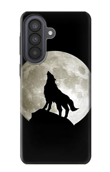 S1981 Wolf Howling at The Moon Case For Samsung Galaxy A57