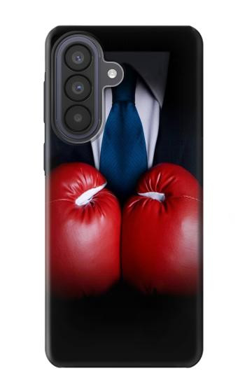 S2261 Businessman Black Suit With Boxing Gloves Case For Samsung Galaxy A57