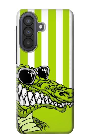 S2323 Funny Green Alligator Crocodile Case For Samsung Galaxy A57