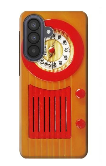S2780 Vintage Orange Bakelite Radio Case For Samsung Galaxy A57