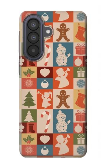 S2854 Cute Xmas Pattern Case For Samsung Galaxy A57