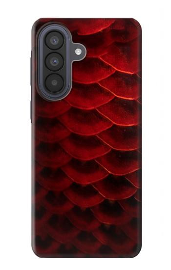 S2879 Red Arowana Fish Scale Case For Samsung Galaxy A57